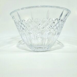 Marquis by Waterford Shelton Cut Crystal Bowl 5” Tall, 8” Wide